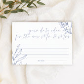 Periwinkle Blume Date Night Ideal Duschenspiel Briefpapier