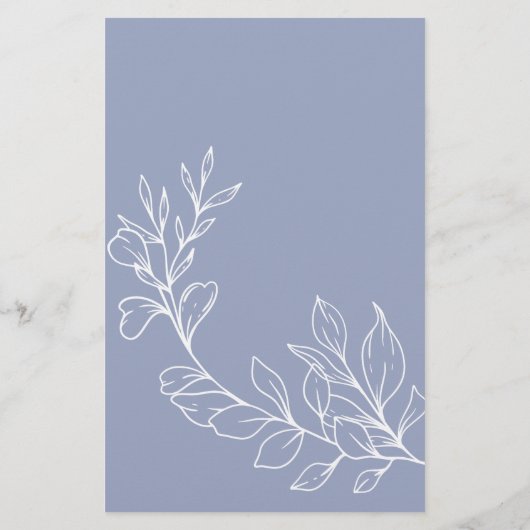 Periwinkle Blume Game, der Bride Best kennt Flyer (Hinten)