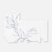 Periwinkle Blume Gefälligkeitsbox Geschenkschachtel (Ungefaltet)