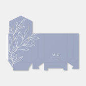 Periwinkle Blume Gefälligkeitsbox Geschenkschachtel (Ungefaltet)