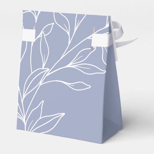 Periwinkle Blume Gefälligkeitsbox Geschenkschachtel (Rückseite)