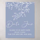 Periwinkle Blume Poster (Vorne)