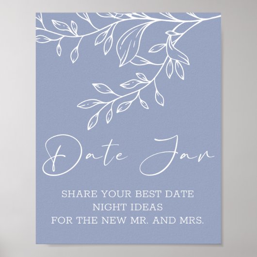 Periwinkle Blume Poster (Vorne)