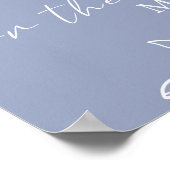 Periwinkle Blume schätzen, wie viele Kisses Game Poster (Ecke)