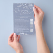 Periwinkle-Blume spielen unter Flyer (Handgriff)
