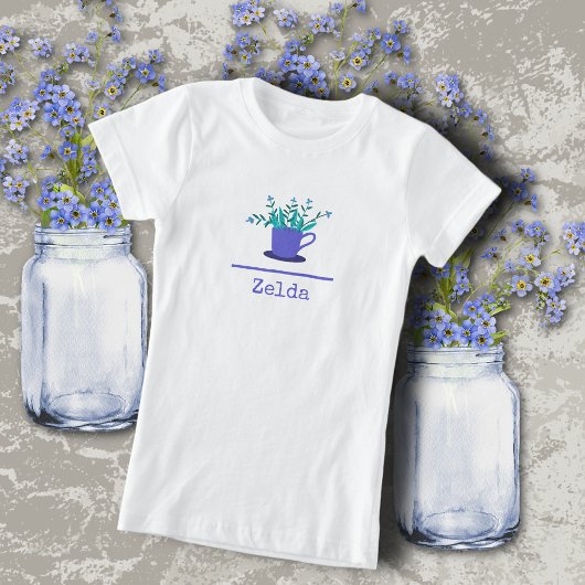 Periwinkle Blume T-Shirt