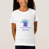 Periwinkle Blume T-Shirt (Vorderseite)