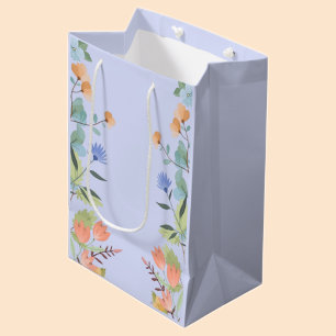Periwinkle Blumenbeutel Mittlere Geschenktüte