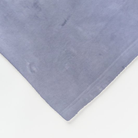 Periwinkle Butterfleur | Lilie Butterfly Fleecedecke (Ecke)