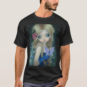 Periwinkle Butterfly Fairy Fantasy T - Shirt