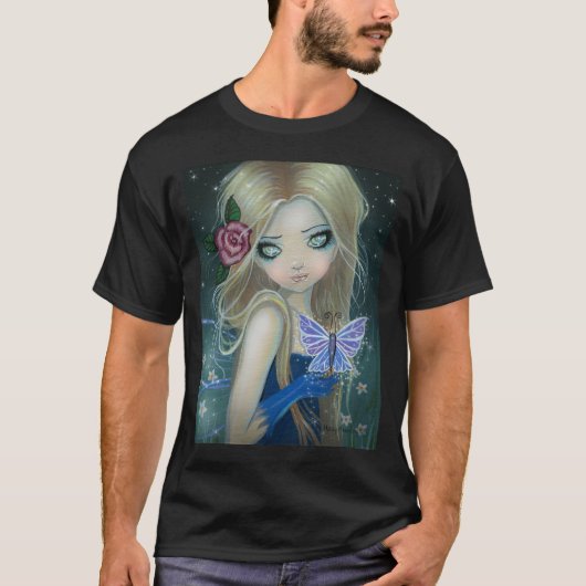 Periwinkle Butterfly Fairy Fantasy T - Shirt (Vorderseite)