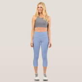 Periwinkle Capri Leggings (Vorderseite)