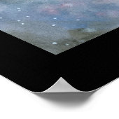 Periwinkle Celestial Gothic Fairy Poster (Ecke)