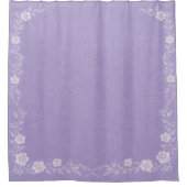 Periwinkle Daydream Duschvorhang (Vorderseite)