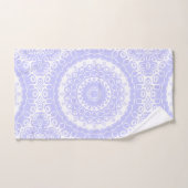 Periwinkle Dream Mandala Pattern Badhandtuch Set (Handtuch)
