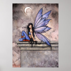 Periwinkle Fairy Poster von Molly Harrison