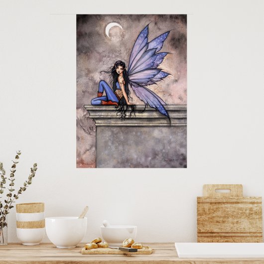 Periwinkle Fairy Poster von Molly Harrison (Küche)