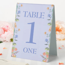 Periwinkle Floral Anpassbar