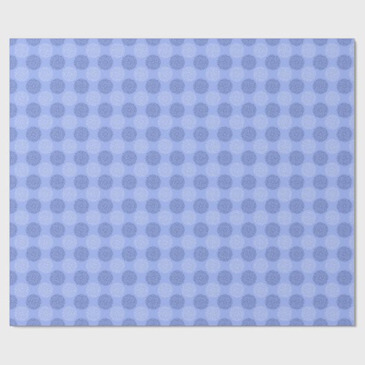 Periwinkle Floral Packpapier (Flach)