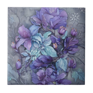 Periwinkle Garden Fliese