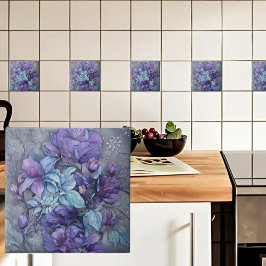 Periwinkle Garden Fliese