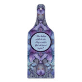 Periwinkle Garden individuell anpassbar Schneidebrett (Vorderseite)