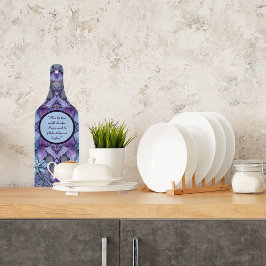 Periwinkle Garden individuell anpassbar Schneidebrett