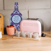 Periwinkle Garden individuell anpassbar Schneidebrett