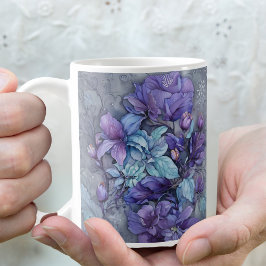 Periwinkle Garden Kaffeetasse