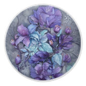 Periwinkle Garden Keramikknauf (Vorderseite)