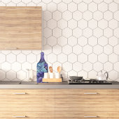 Periwinkle Garden Schneidebrett