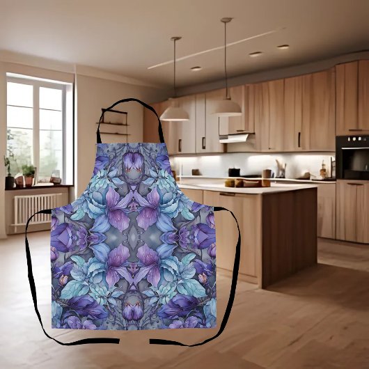 Periwinkle Garden Schürze