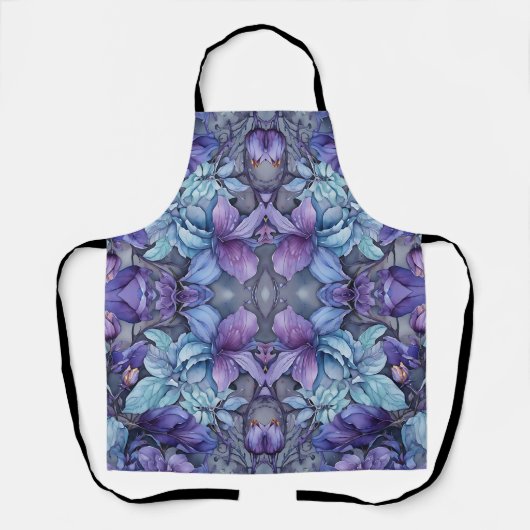 Periwinkle Garden Schürze (Vorderseite)