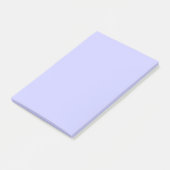 Periwinkle Geschenk Farbe Post-it Klebezettel (angewinkelt)