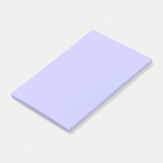 Periwinkle Geschenk Farbe Post-it Klebezettel (angewinkelt)