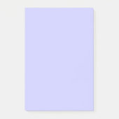 Periwinkle Geschenk Farbe Post-it Klebezettel (Vorderseite)