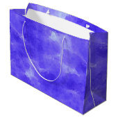 Periwinkle Geschenktasche Große Geschenktüte (Rückseite Schrägansicht)