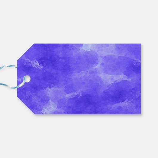 Periwinkle Gift Tags Geschenkanhänger (Rückseite Horizontal)