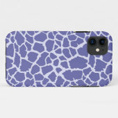 Periwinkle Giraffe Print Case-Mate iPhone Hülle (Rückseite (Horizontal))