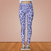 Periwinkle Giraffe Print Leggings