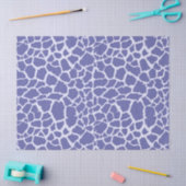 Periwinkle Giraffe Print Seidenpapier (Basteln)