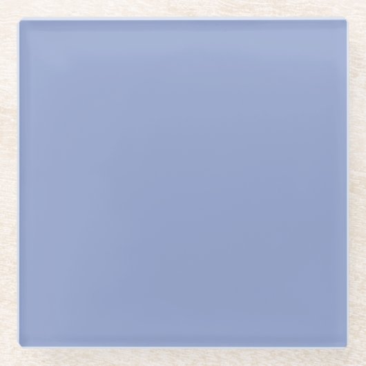Periwinkle Glasuntersetzer (Vorderseite)