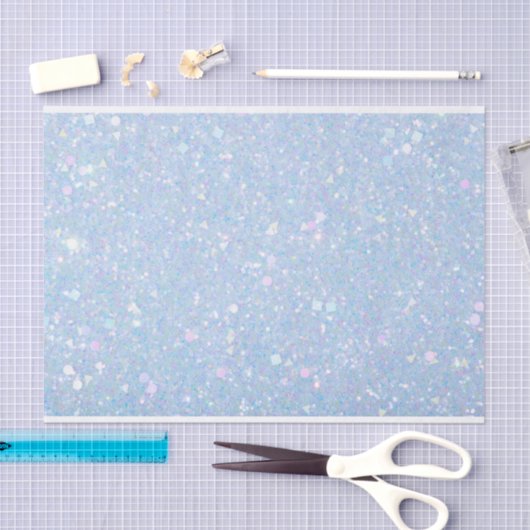 Periwinkle Glitzer | Geschenkpapier Seidenpapier (Handwerk)