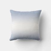 Periwinkle Glitzer & Silver Wedding Rings Kissen (Rückseite)