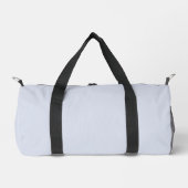 Periwinkle Gray Soft Weiß Pastellfarben Duffle Bag (Vorderseite)