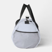 Periwinkle Gray Soft Weiß Pastellfarben Duffle Bag (Rechts)