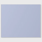 Periwinkle Gray Soft Weiß Pastellfarben Geschenkpapier (Flach)