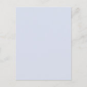 Periwinkle Gray Soft Weiß Pastellfarben Postkarte (Vorderseite)