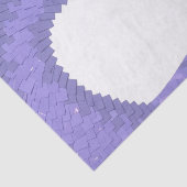 Periwinkle Herzdrache auf Weiß Seidenpapier (Ausschnitt)