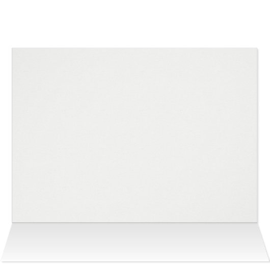 Periwinkle Iris Wedding Table Zent Cards (Innenansicht Horizontal (Oben))